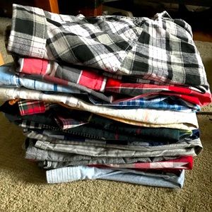 Boys button up collard shirts